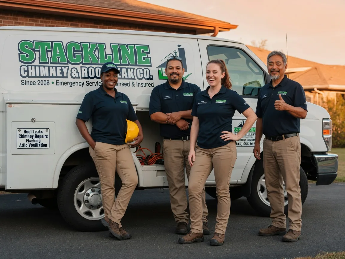 Chimney flashing repair company in Bakersville, NC
